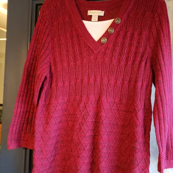 💋Christopher & Banks Large Causal Sweater. - Picture 3 of 6